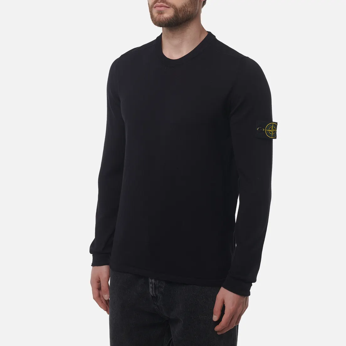 Stone Island Мужской свитер Light Raw Hand Organic Cotton