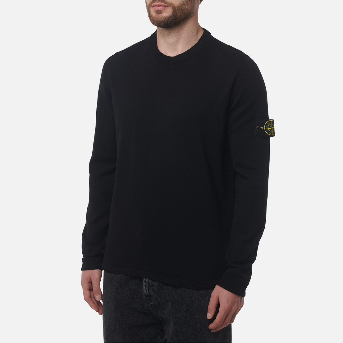 Stone Island Мужской свитер Light Raw Hand Organic Cotton