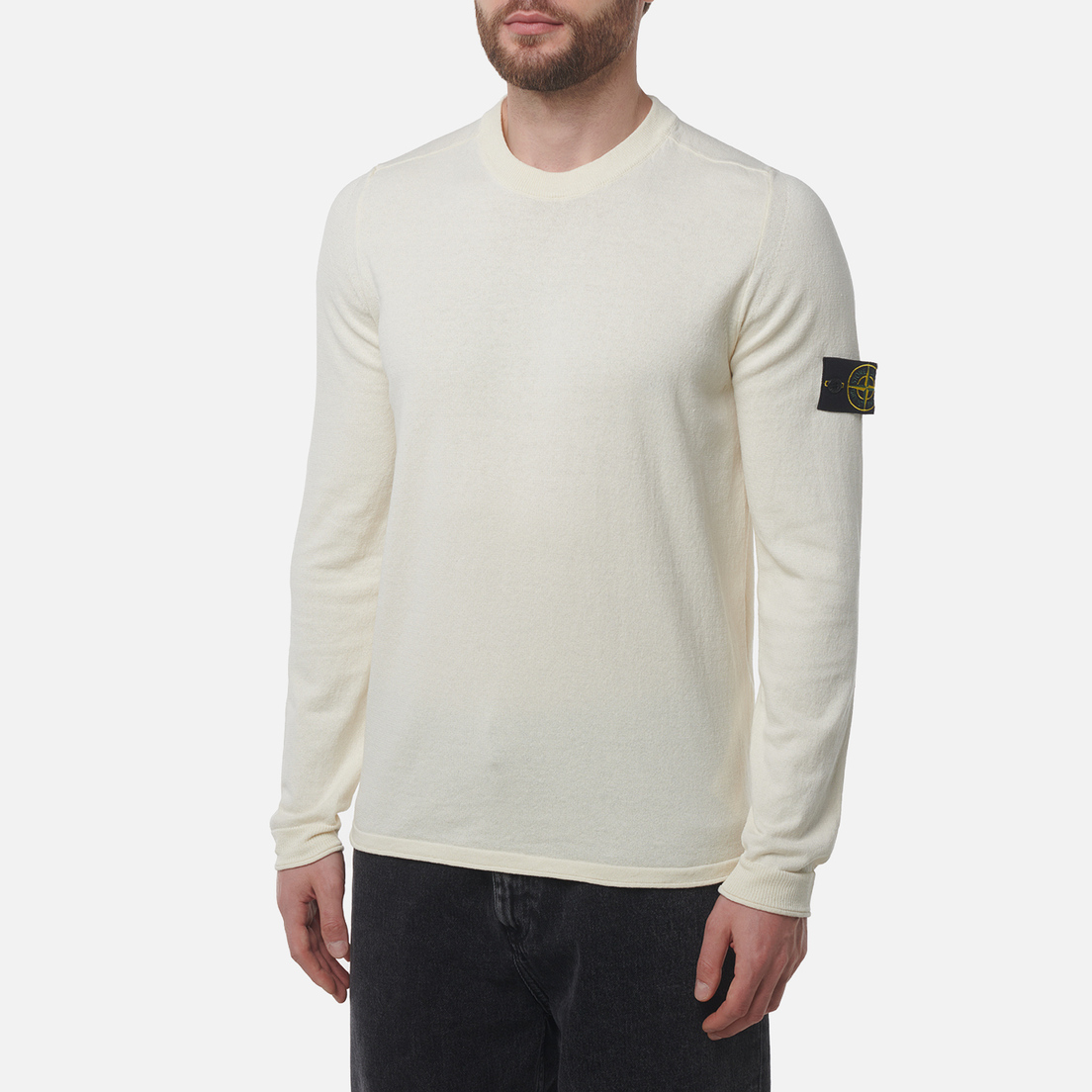 Stone Island Мужской свитер Light Raw Hand Organic Cotton