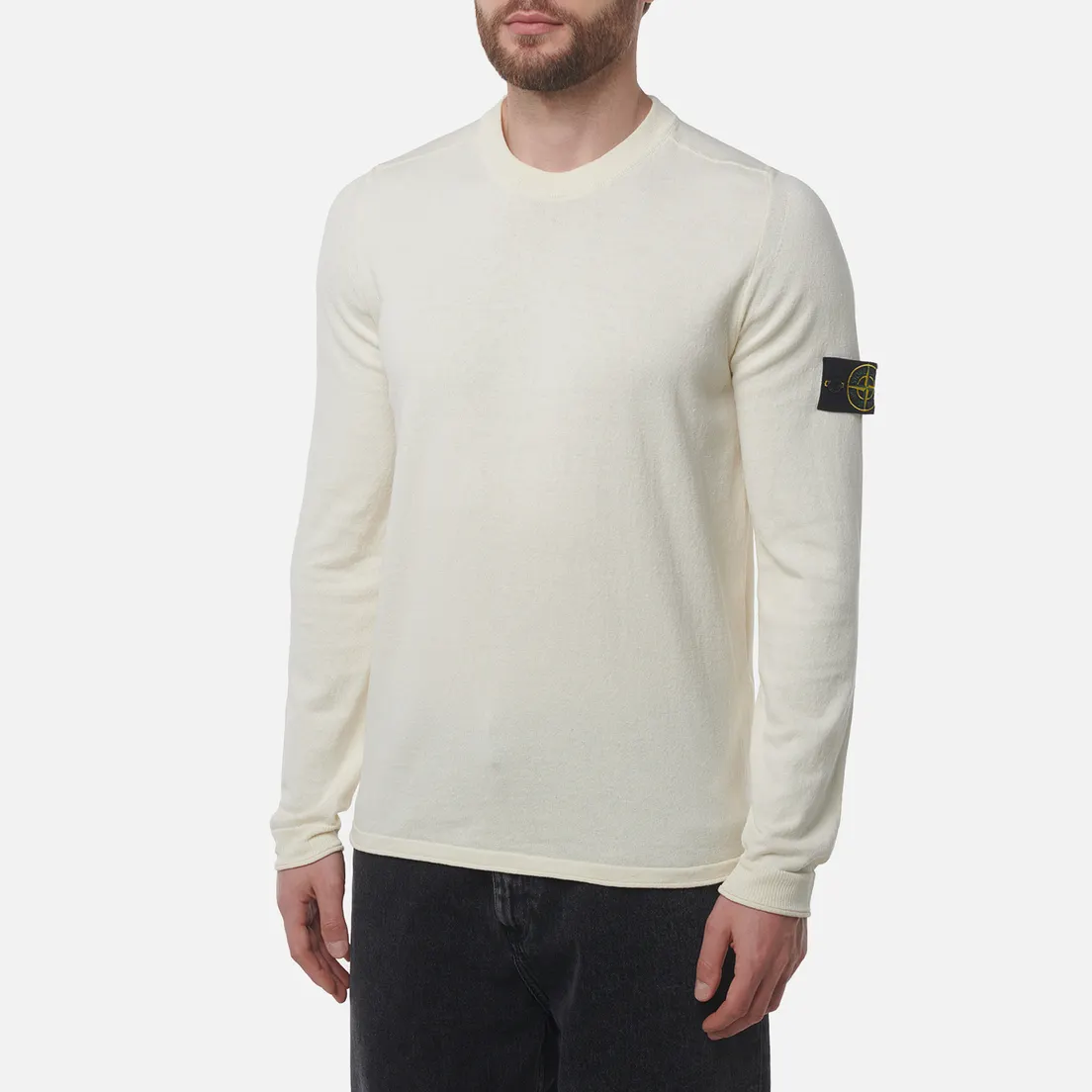 Stone Island Мужской свитер Light Raw Hand Organic Cotton