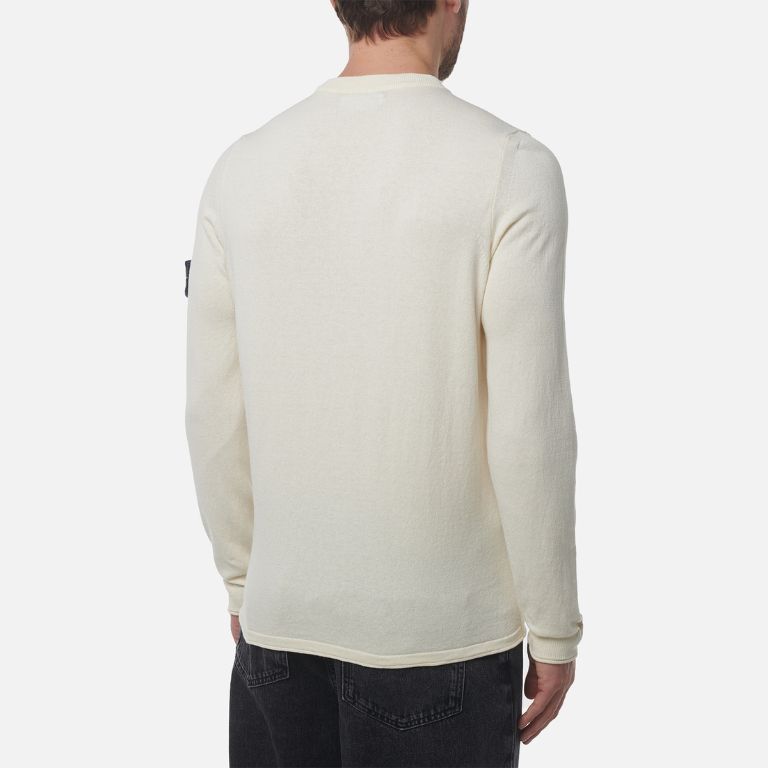 Stone Island Мужской свитер Light Raw Hand Organic Cotton