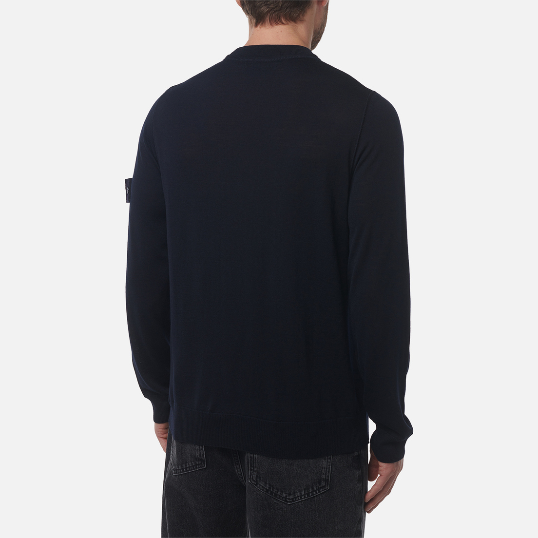 Stone Island Мужской свитер Light RWS Pure Wool Ghost