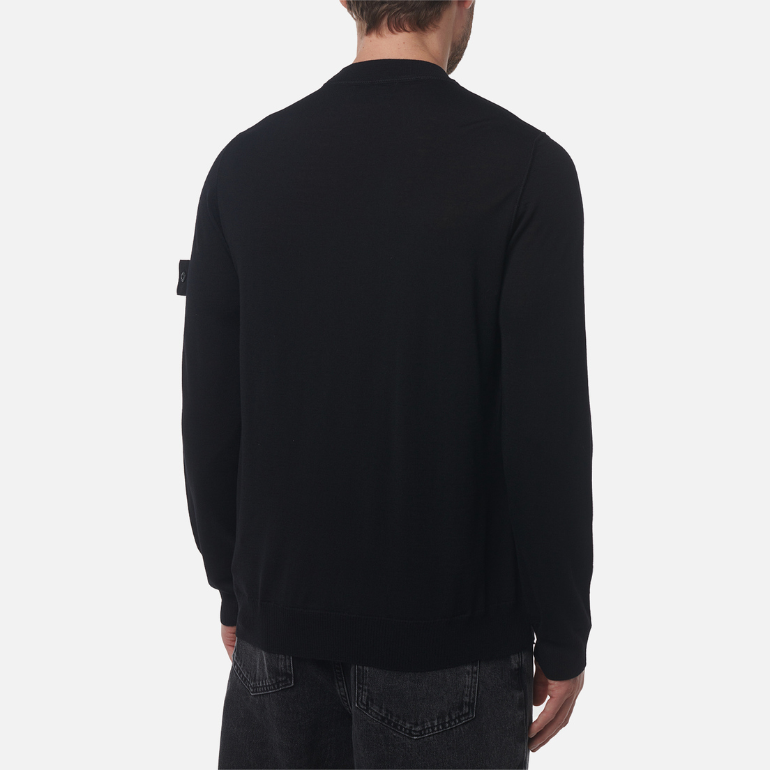 Stone Island Мужской свитер Light RWS Pure Wool Ghost