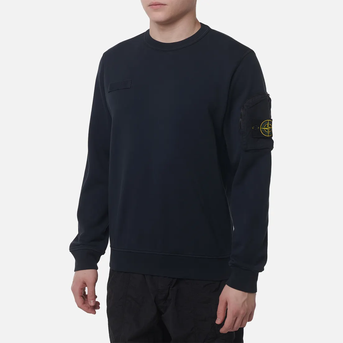 Stone Island Мужская толстовка Cotton Fleece