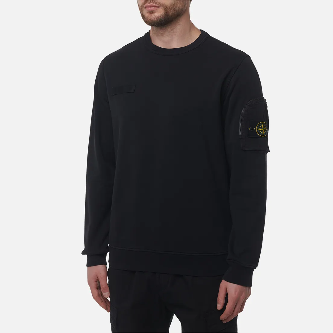 Stone Island Мужская толстовка Cotton Fleece