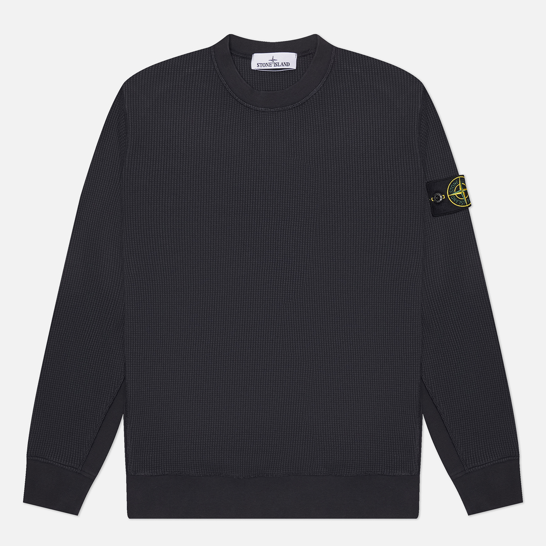 Stone Island Мужская толстовка Organic Cotton Waffle Fleece