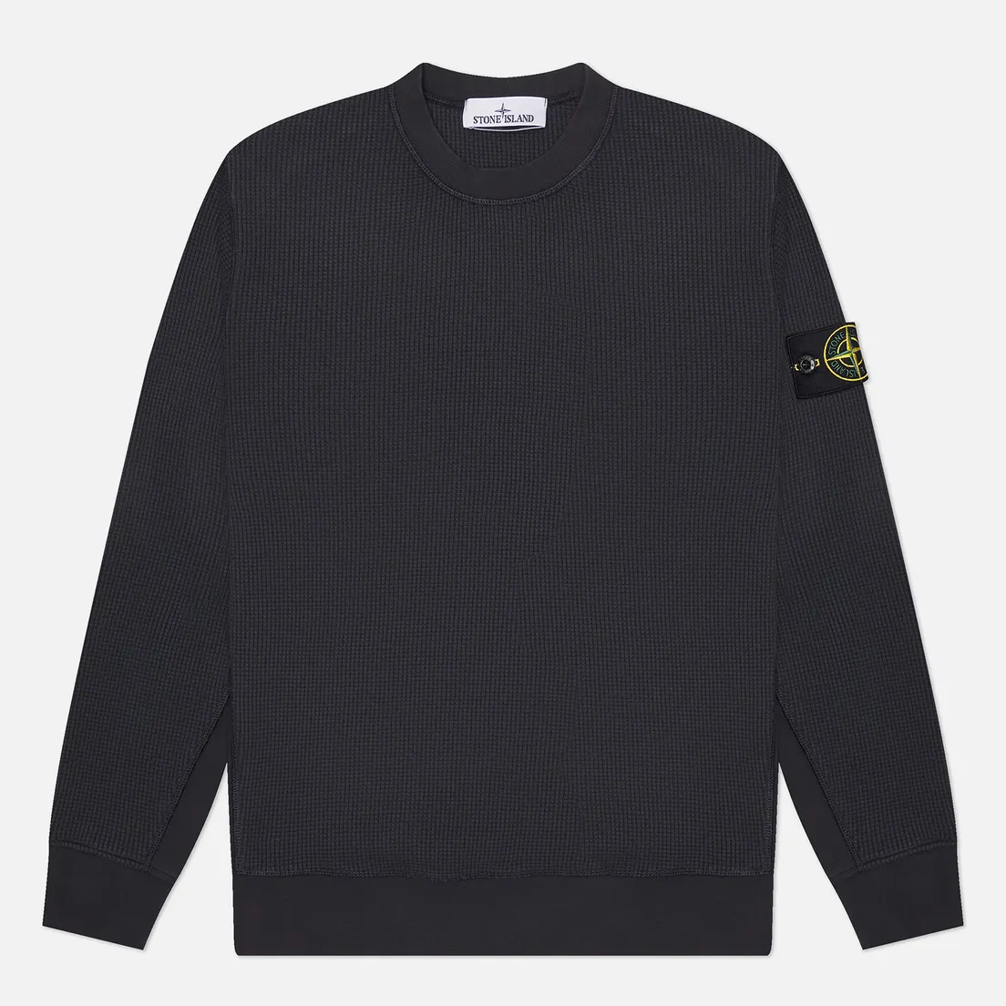 Stone Island Мужская толстовка Organic Cotton Waffle Fleece
