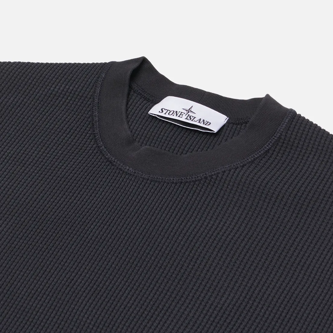 Stone Island Мужская толстовка Organic Cotton Waffle Fleece