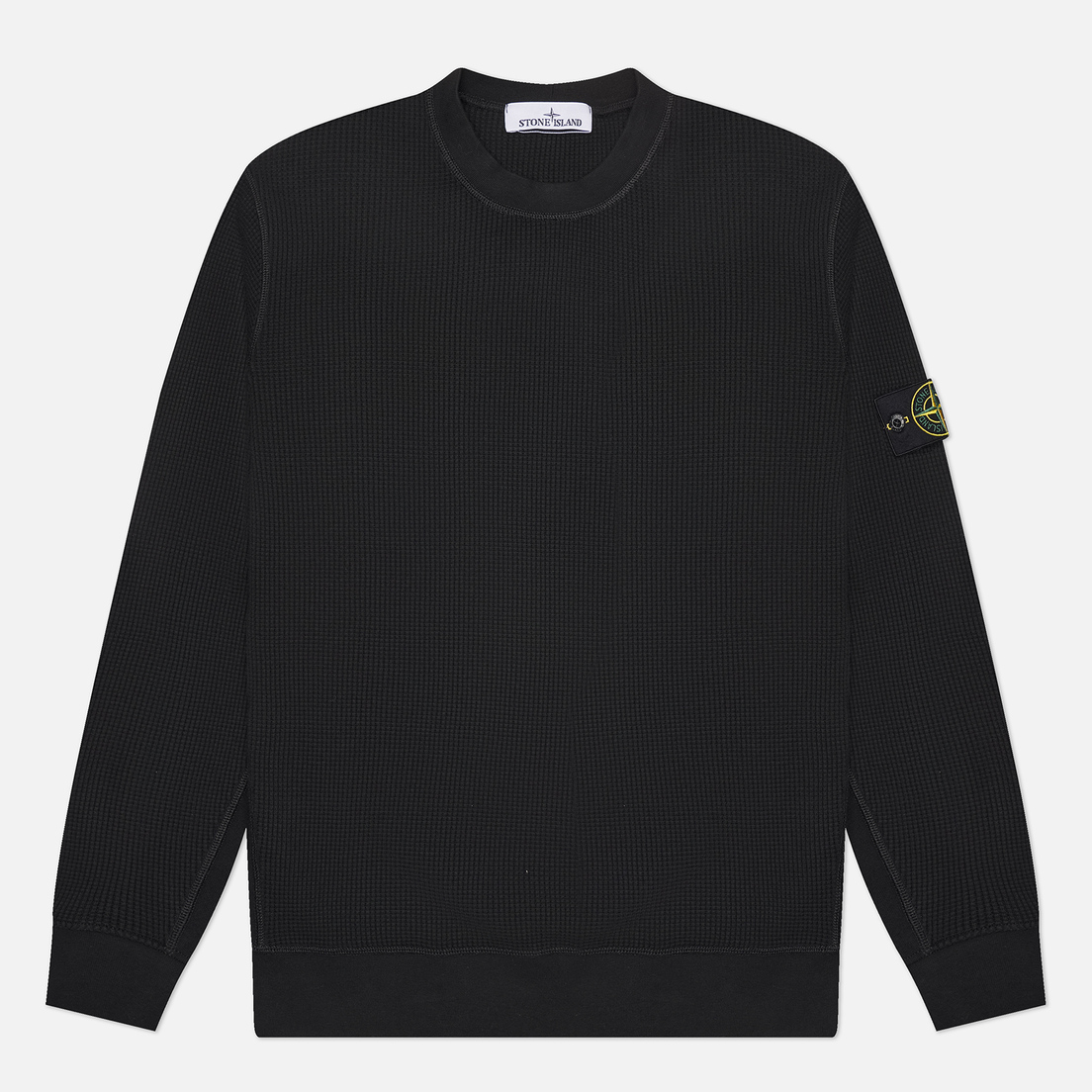 Stone Island Мужская толстовка Organic Cotton Waffle Fleece
