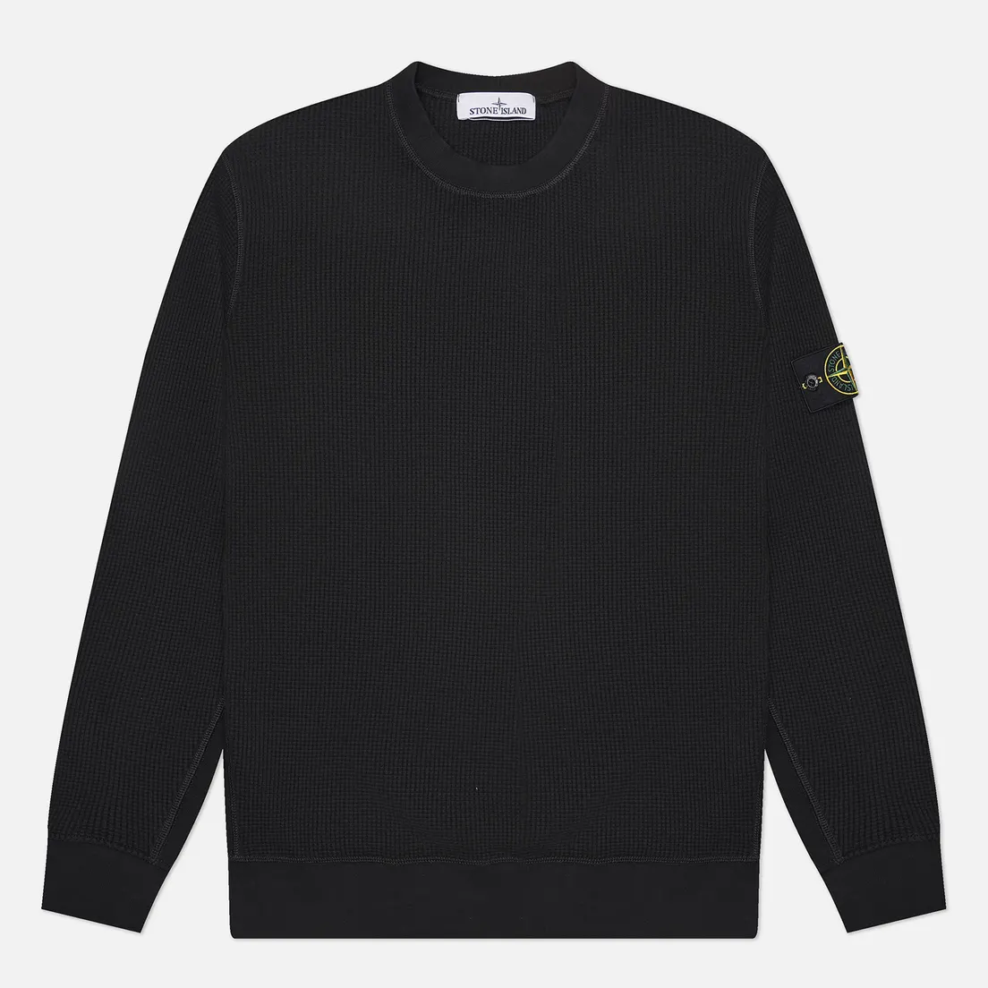 Stone Island Мужская толстовка Organic Cotton Waffle Fleece