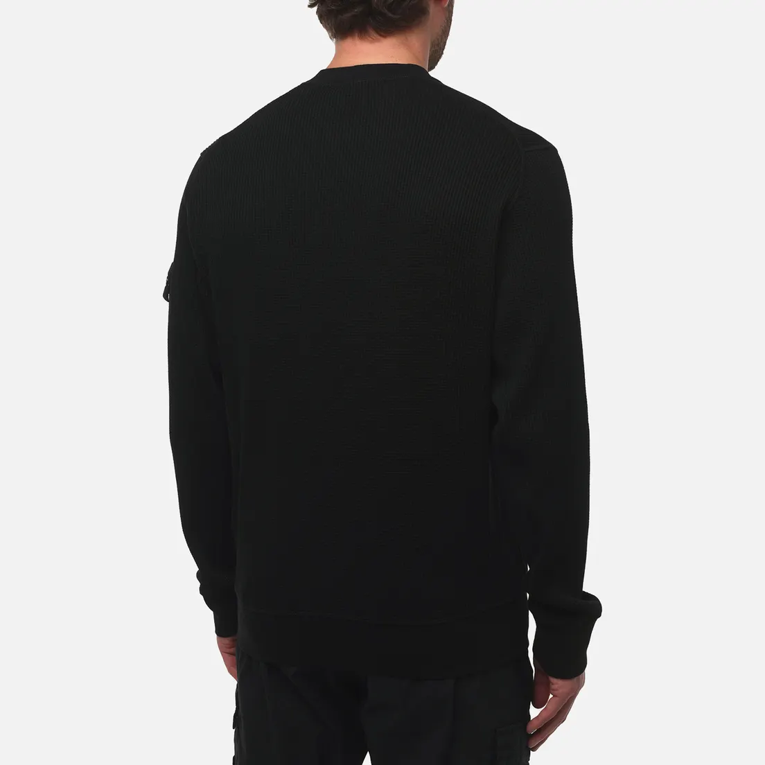Stone Island Мужская толстовка Organic Cotton Waffle Fleece