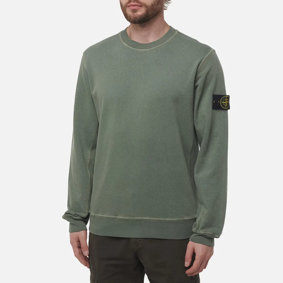 Stone Island Мужская толстовка Malfile Fleece Old Effect