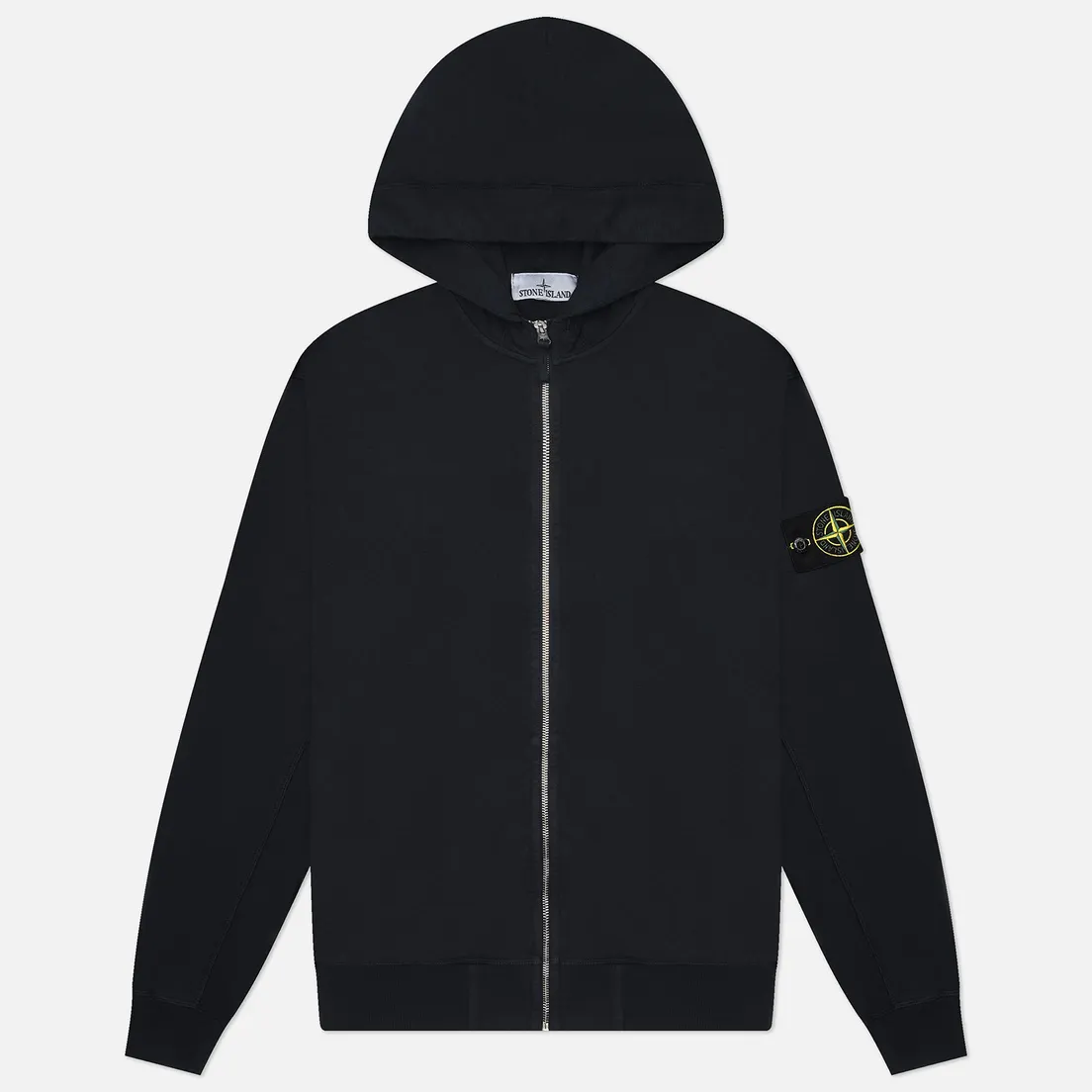 Stone Island Мужская толстовка Malfile Fleece Old Effect Full Zip Hoodie