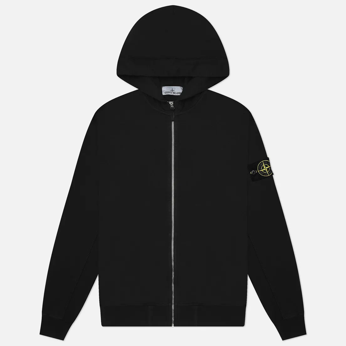 Stone Island Мужская толстовка Malfile Fleece Old Effect Full Zip Hoodie