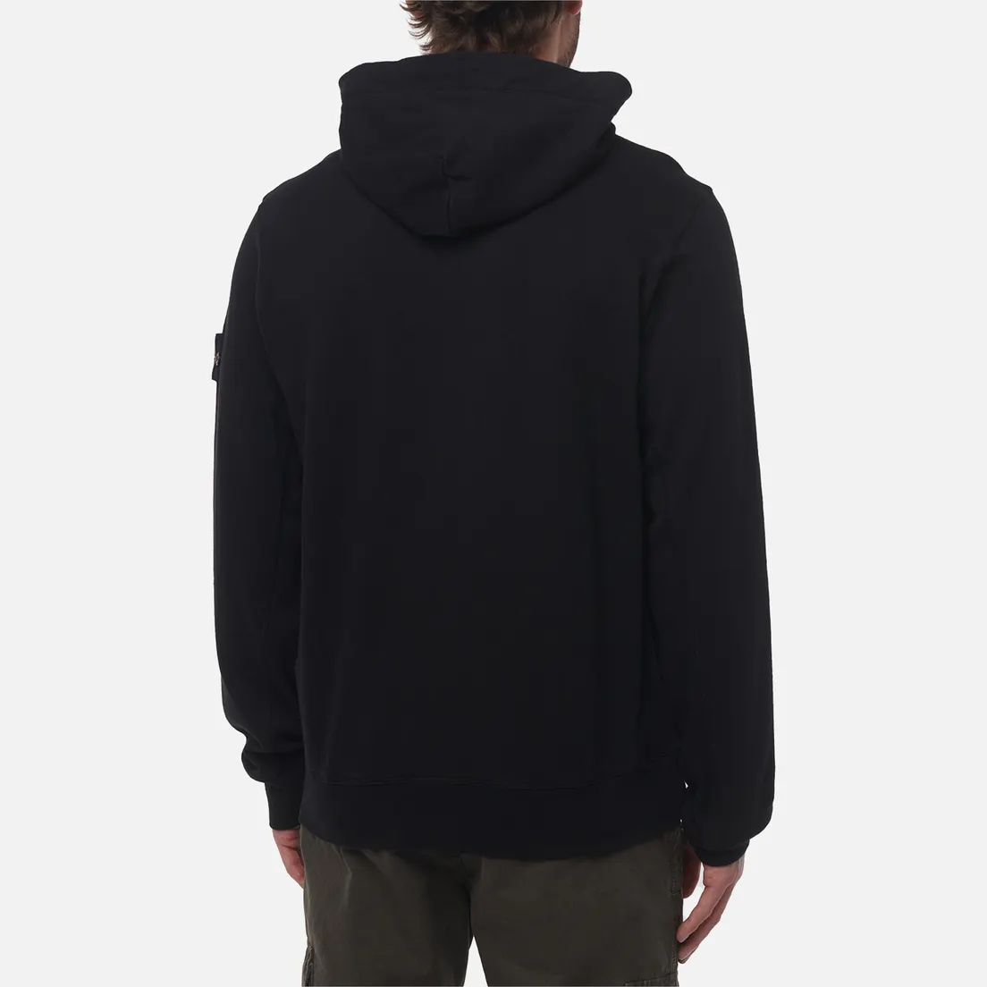Stone Island Мужская толстовка Malfile Fleece Old Effect Full Zip Hoodie