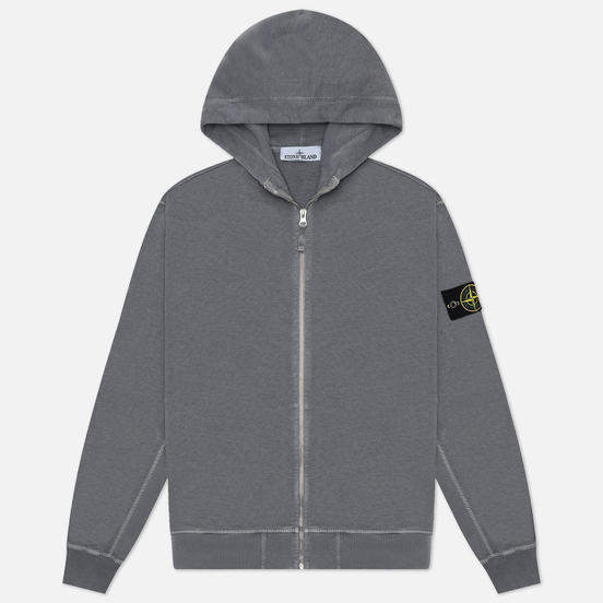 パーカー・フーディ Stone  MALFILE' FLEECE \"OLD EFFECT\" LOGO HOODIE Stone Island Malfile' Fleece 