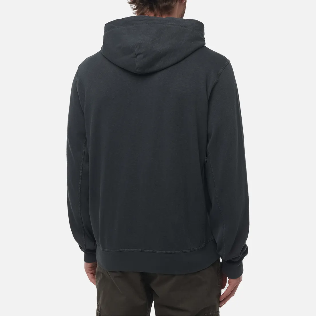 Stone Island Мужская толстовка Malfile Fleece Old Effect Full Zip Hoodie