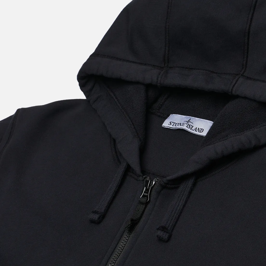 Stone Island Мужская толстовка Organic Cotton Fleece Zip Hoodie