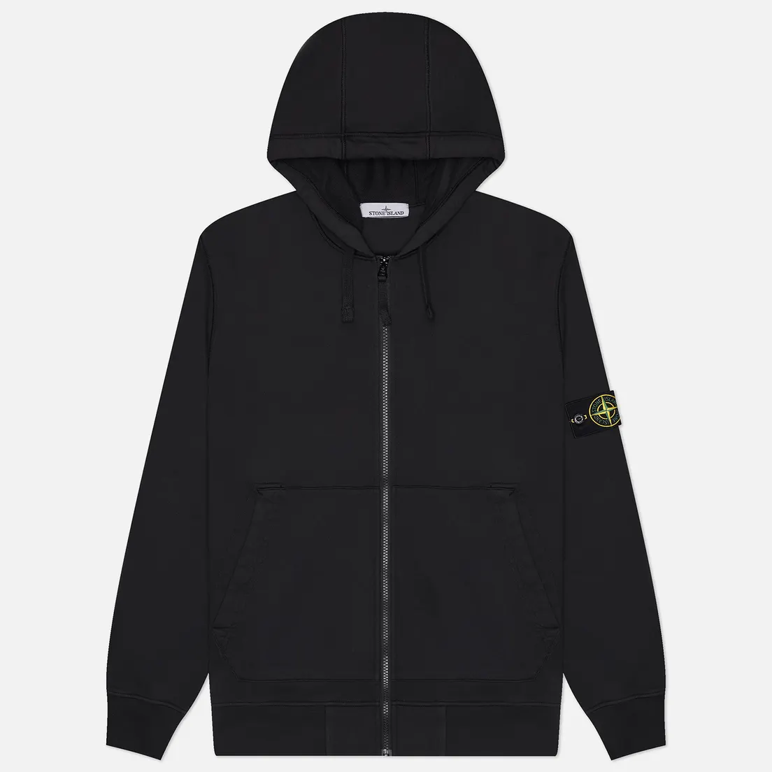 Stone Island Мужская толстовка Organic Cotton Fleece Zip Hoodie