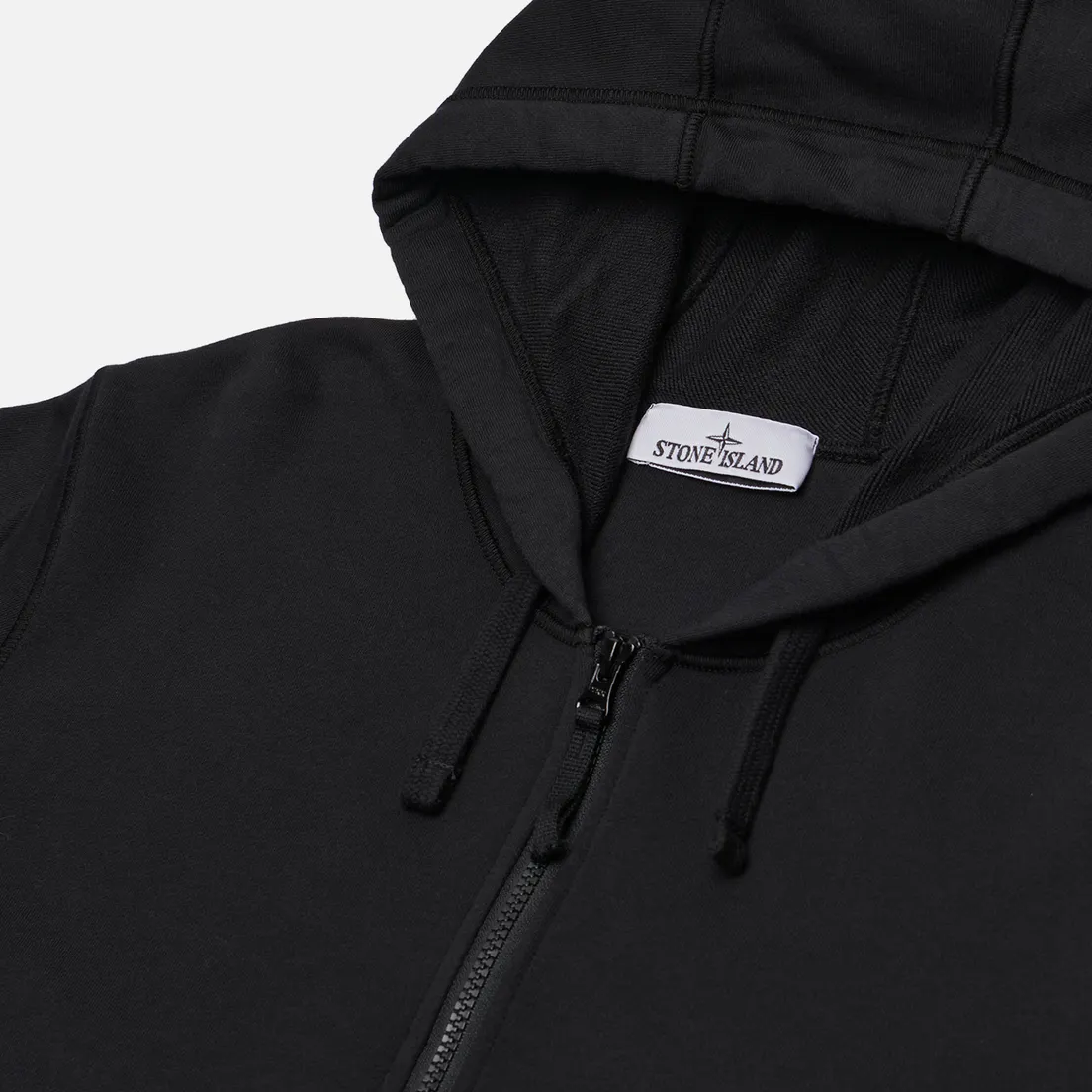 Stone Island Мужская толстовка Organic Cotton Fleece Zip Hoodie