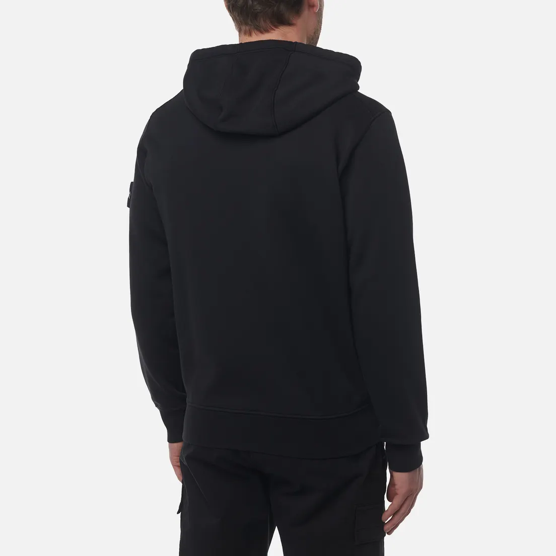 Stone Island Мужская толстовка Organic Cotton Fleece Zip Hoodie