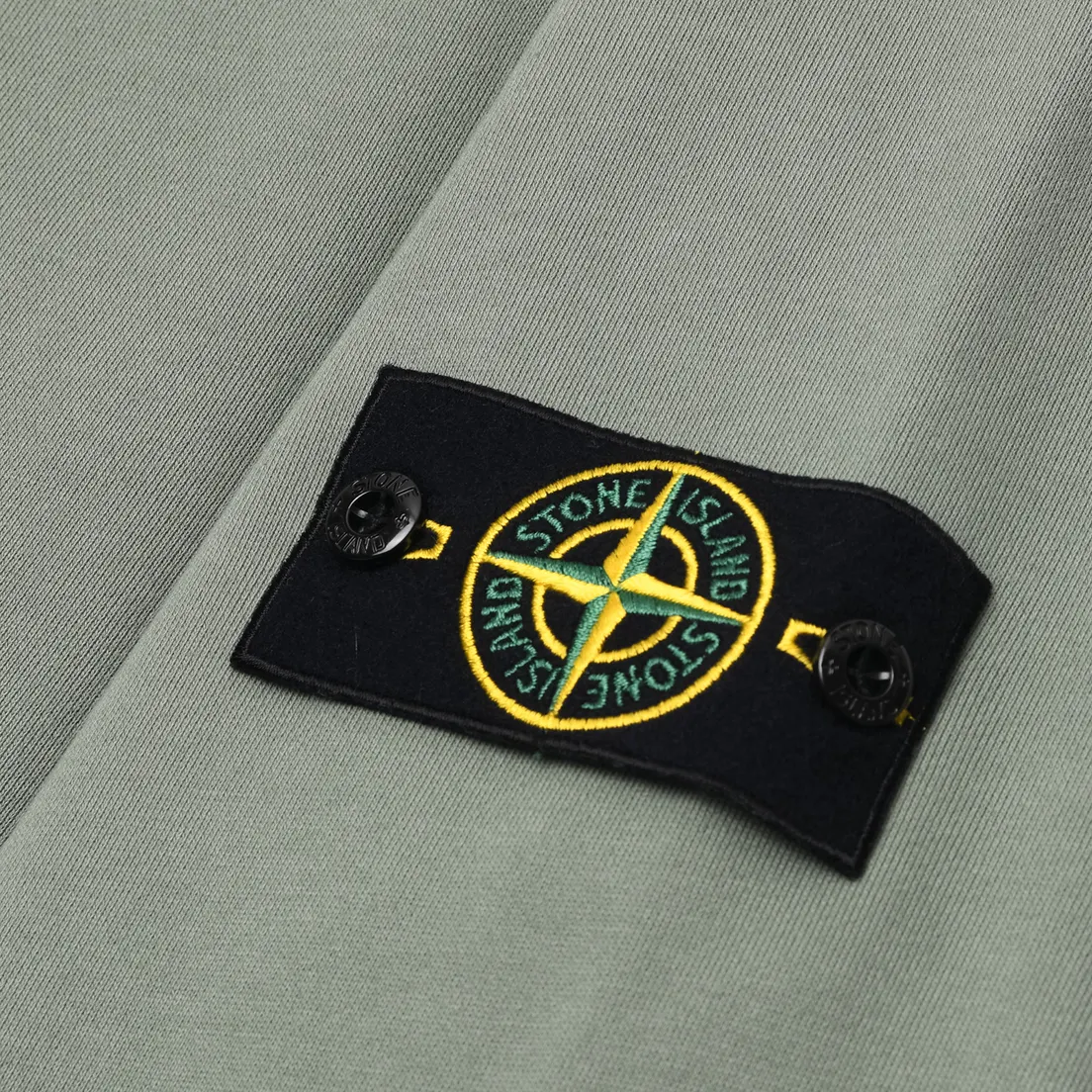 Stone Island Мужская толстовка Organic Cotton Fleece Zip Hoodie