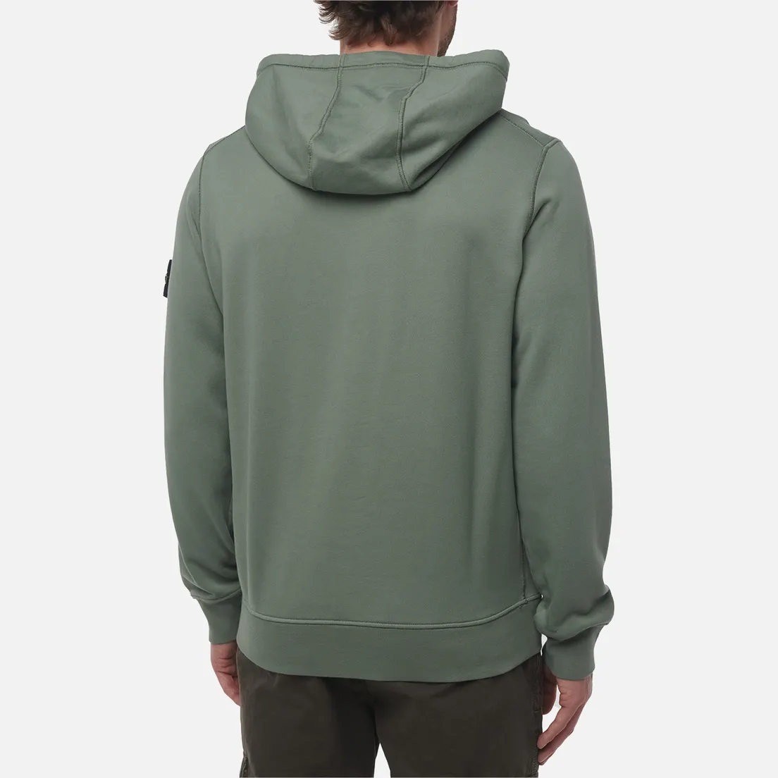 Stone Island Мужская толстовка Organic Cotton Fleece Zip Hoodie