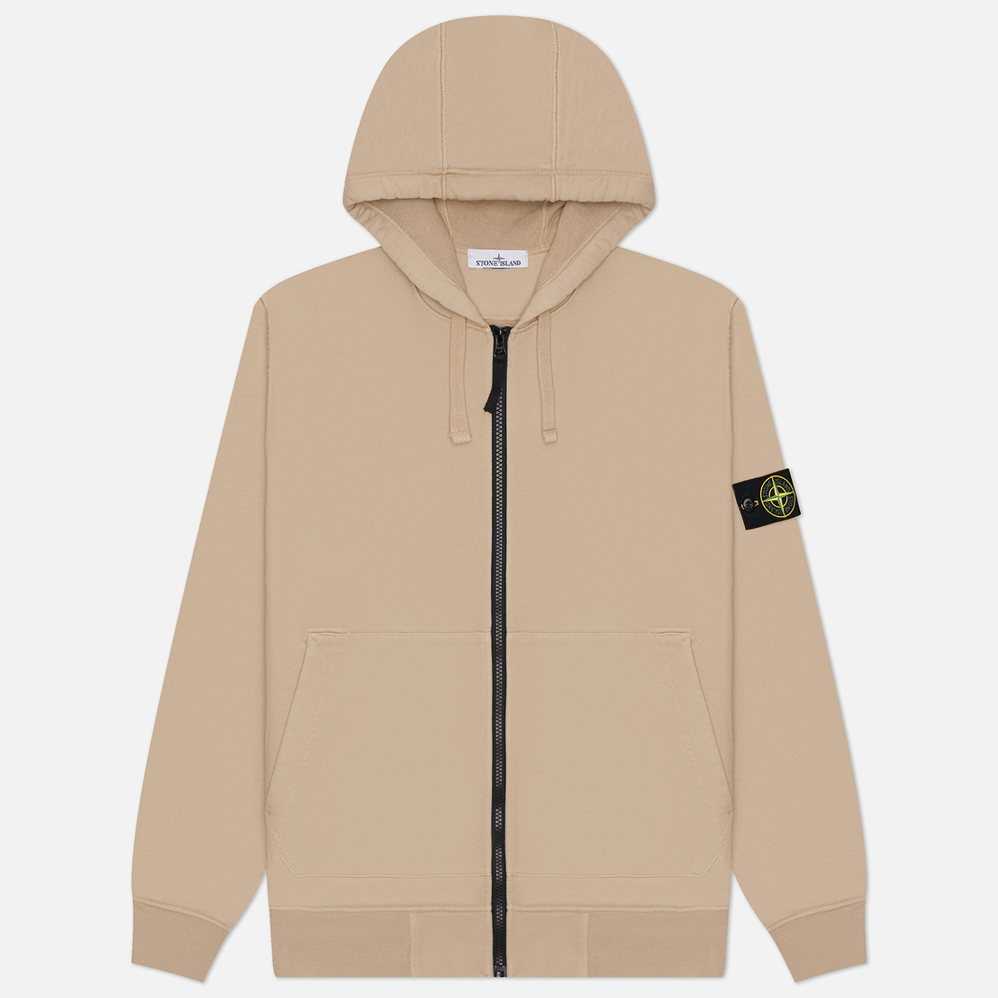 Stone Island Мужская толстовка Organic Cotton Fleece Zip Hoodie