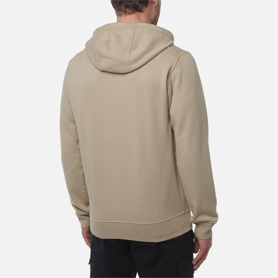 Stone Island Мужская толстовка Organic Cotton Fleece Zip Hoodie