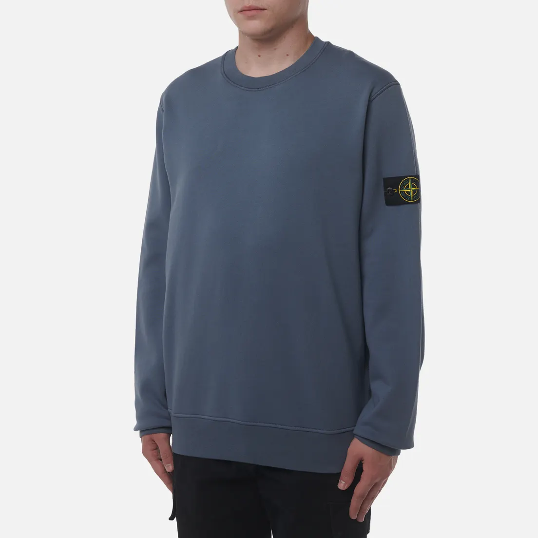 Stone Island Мужская толстовка Organic Cotton Fleece Crew Neck