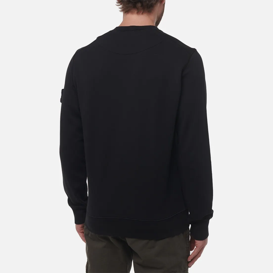 Stone Island Мужская толстовка Organic Cotton Fleece Crew Neck