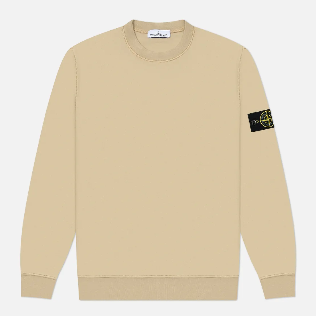 Stone Island Мужская толстовка Organic Cotton Fleece Crew Neck