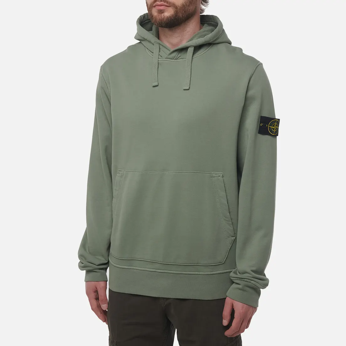 Stone Island Мужская толстовка Organic Cotton Fleece Hoodie