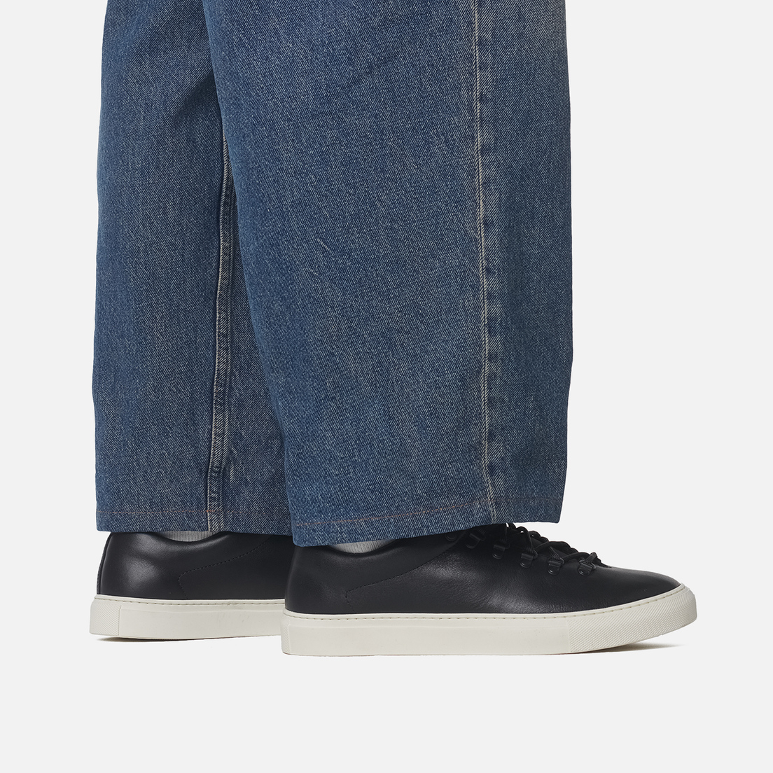 Stone Island Мужские кроссовки Leather