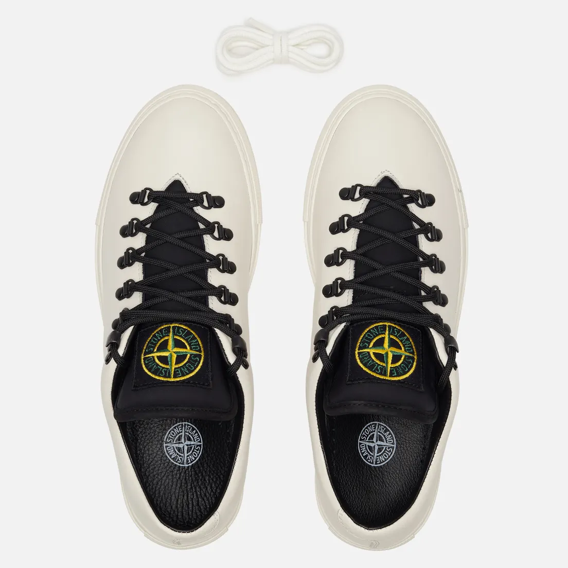 Stone Island Мужские кроссовки Leather