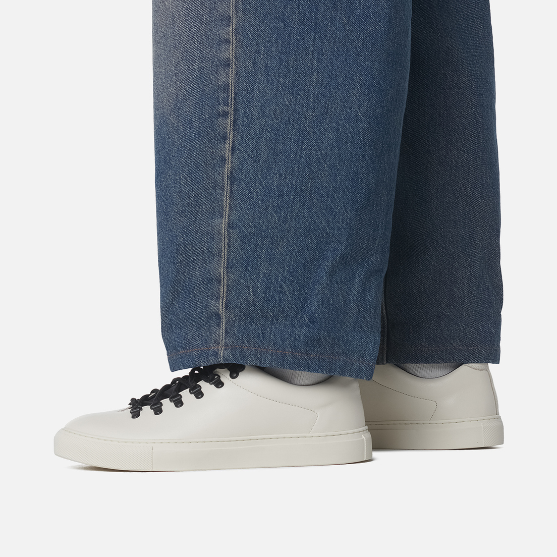 Stone Island Мужские кроссовки Leather