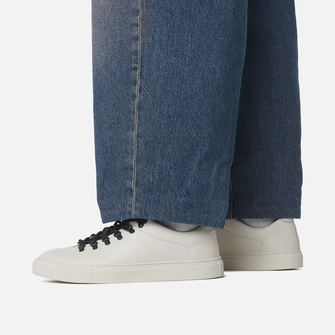 Stone Island Мужские кроссовки Leather