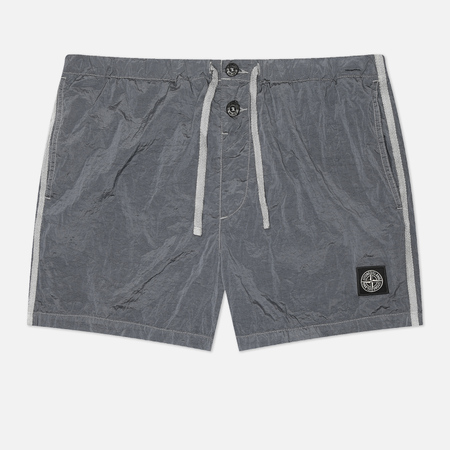   Brandshop Мужские шорты Stone Island Nylon Metal In Econyl Slim, цвет синий, размер M