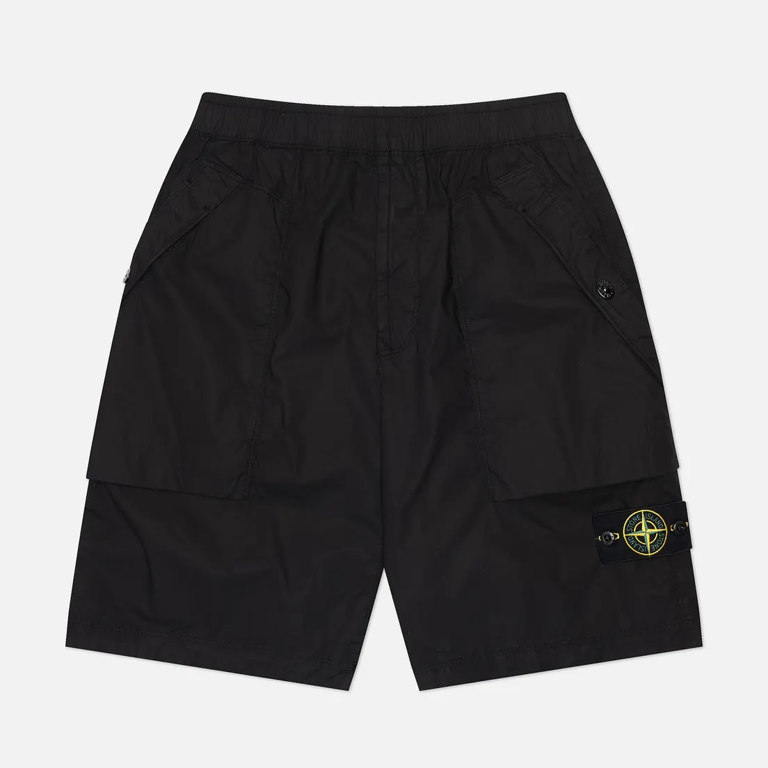Stone Island Мужские шорты Stretch Cotton Tela Paracadute Comfort