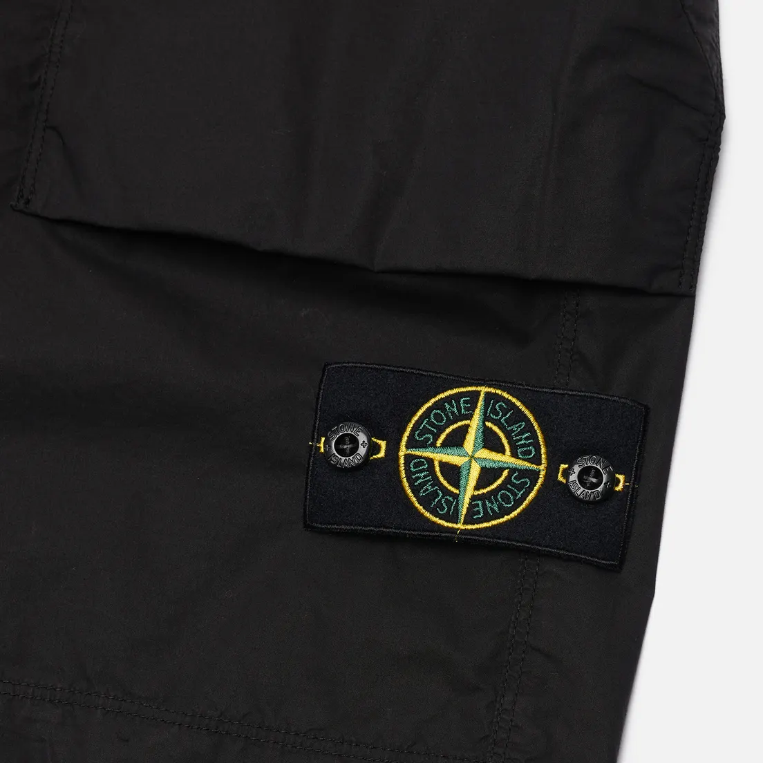 Stone Island Мужские шорты Stretch Cotton Tela Paracadute Comfort