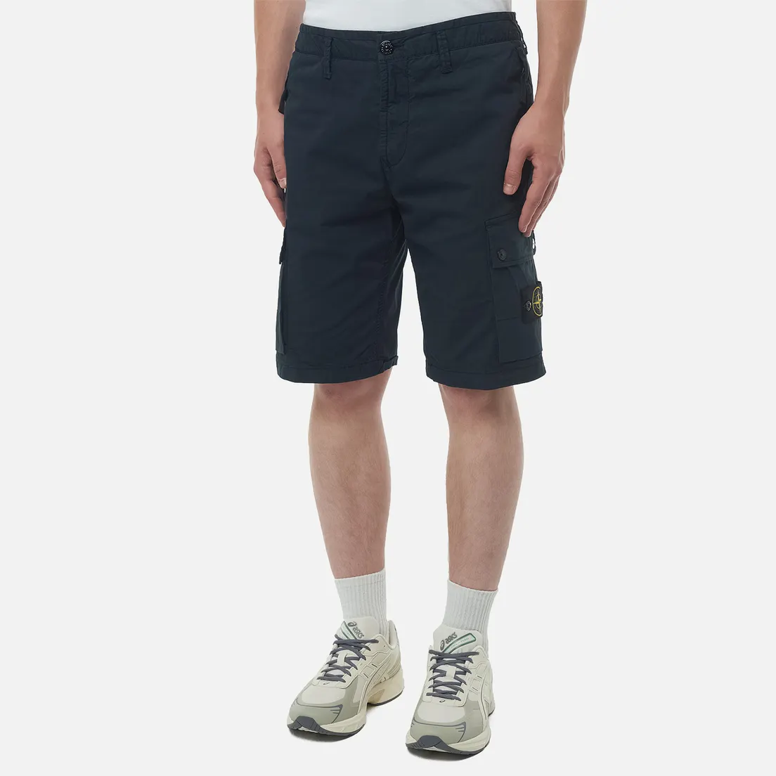 Stone Island Мужские шорты Supima Cotton Twill Stretch-TC Slim