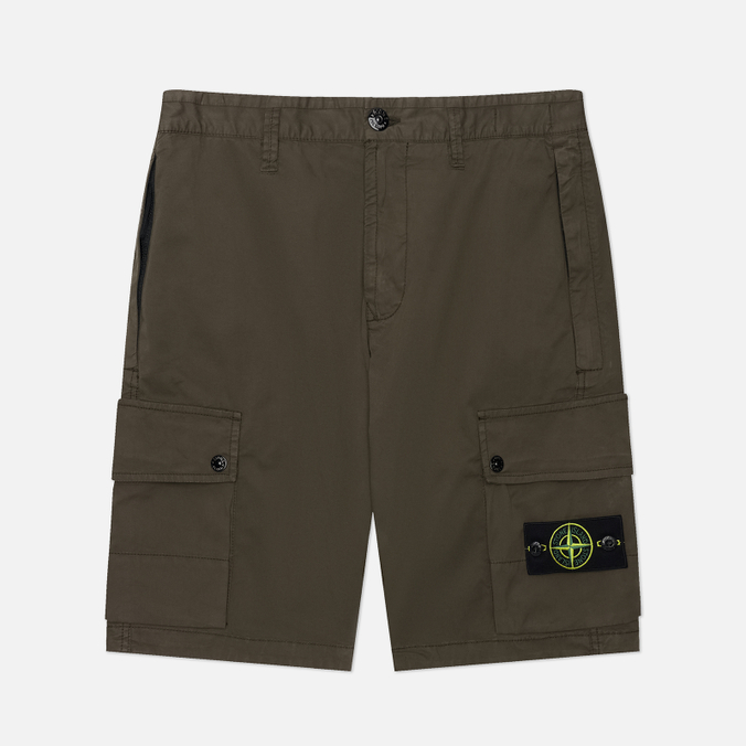 Мужские шорты Stone Island Supima Cotton Twill Stretch-TC Slim 38790₽