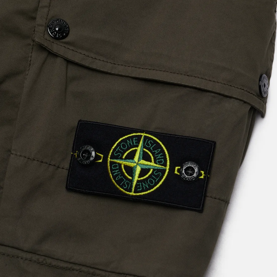 Stone Island Мужские шорты Supima Cotton Twill Stretch-TC Slim