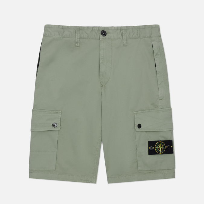 Мужские шорты Stone Island Supima Cotton Twill Stretch-TC Slim 38790₽