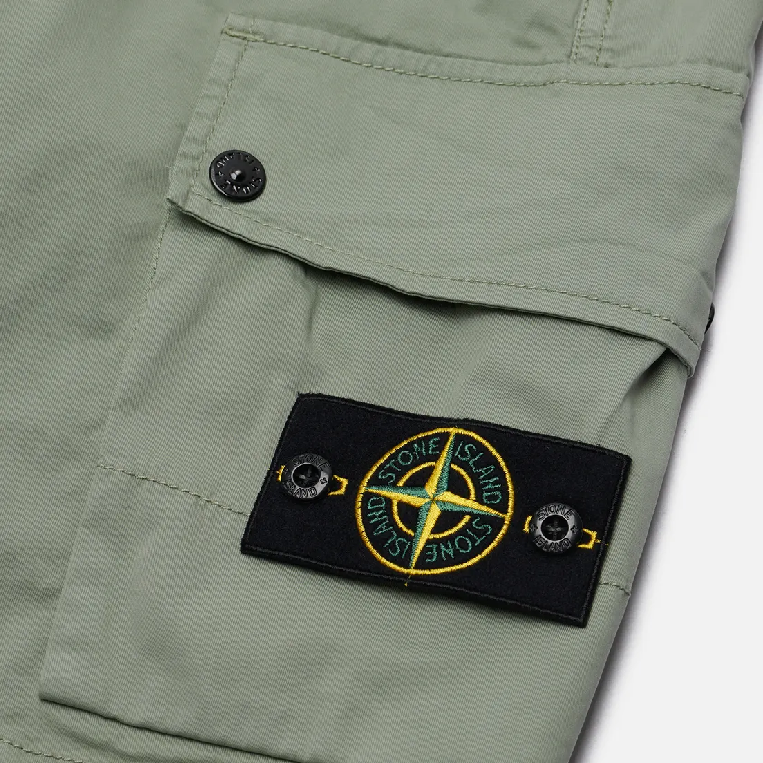 Stone Island Мужские шорты Supima Cotton Twill Stretch-TC Slim