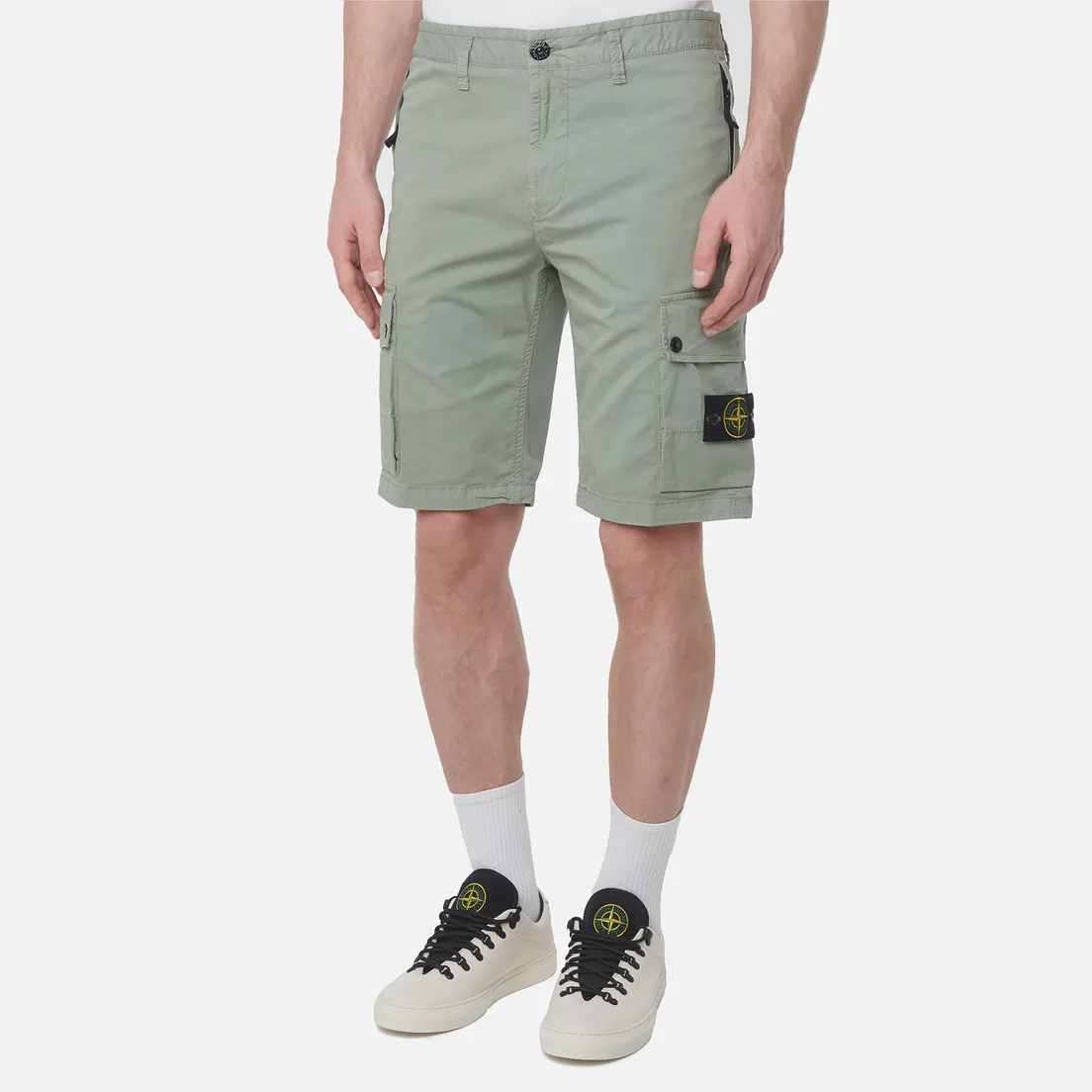 Stone Island Мужские шорты Supima Cotton Twill Stretch-TC Slim