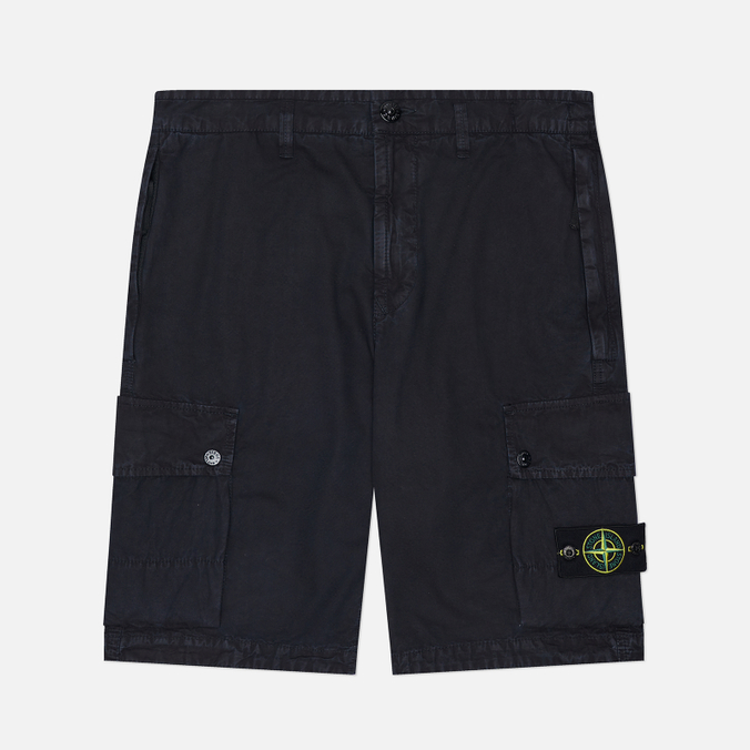 Мужские шорты Stone Island Brushed Organic Cotton Canvas Old Effect 39190₽
