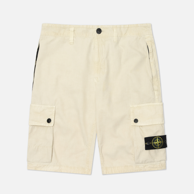 Мужские шорты Stone Island Brushed Organic Cotton Canvas Old Effect 38690₽