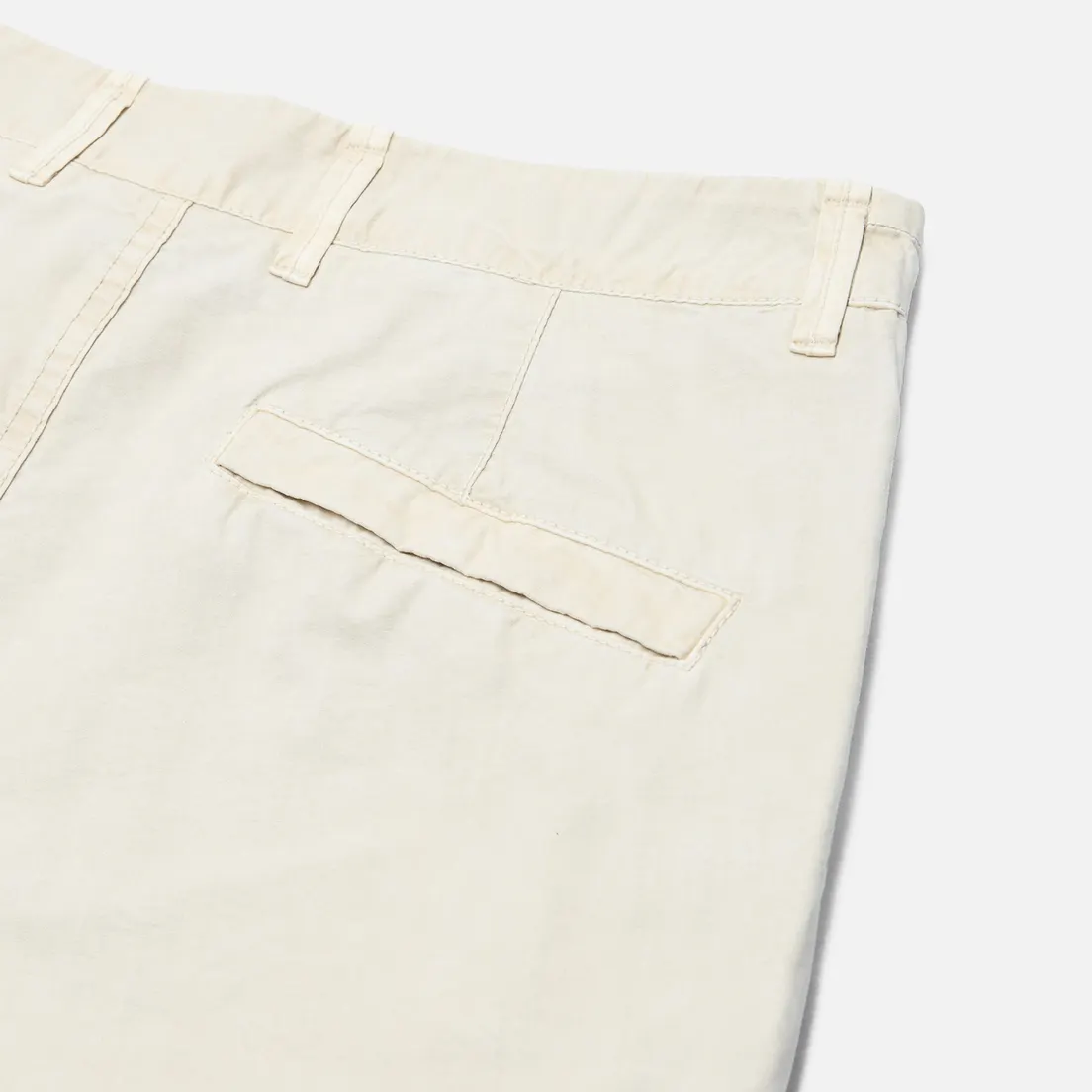 Stone Island Мужские шорты Brushed Organic Cotton Canvas Old Effect