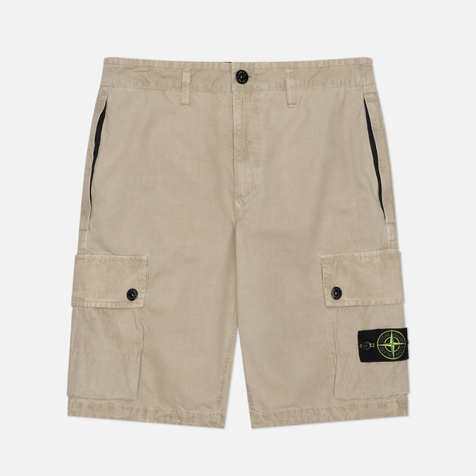Мужские шорты Stone Island Brushed Organic Cotton Canvas Old Effect 39190₽